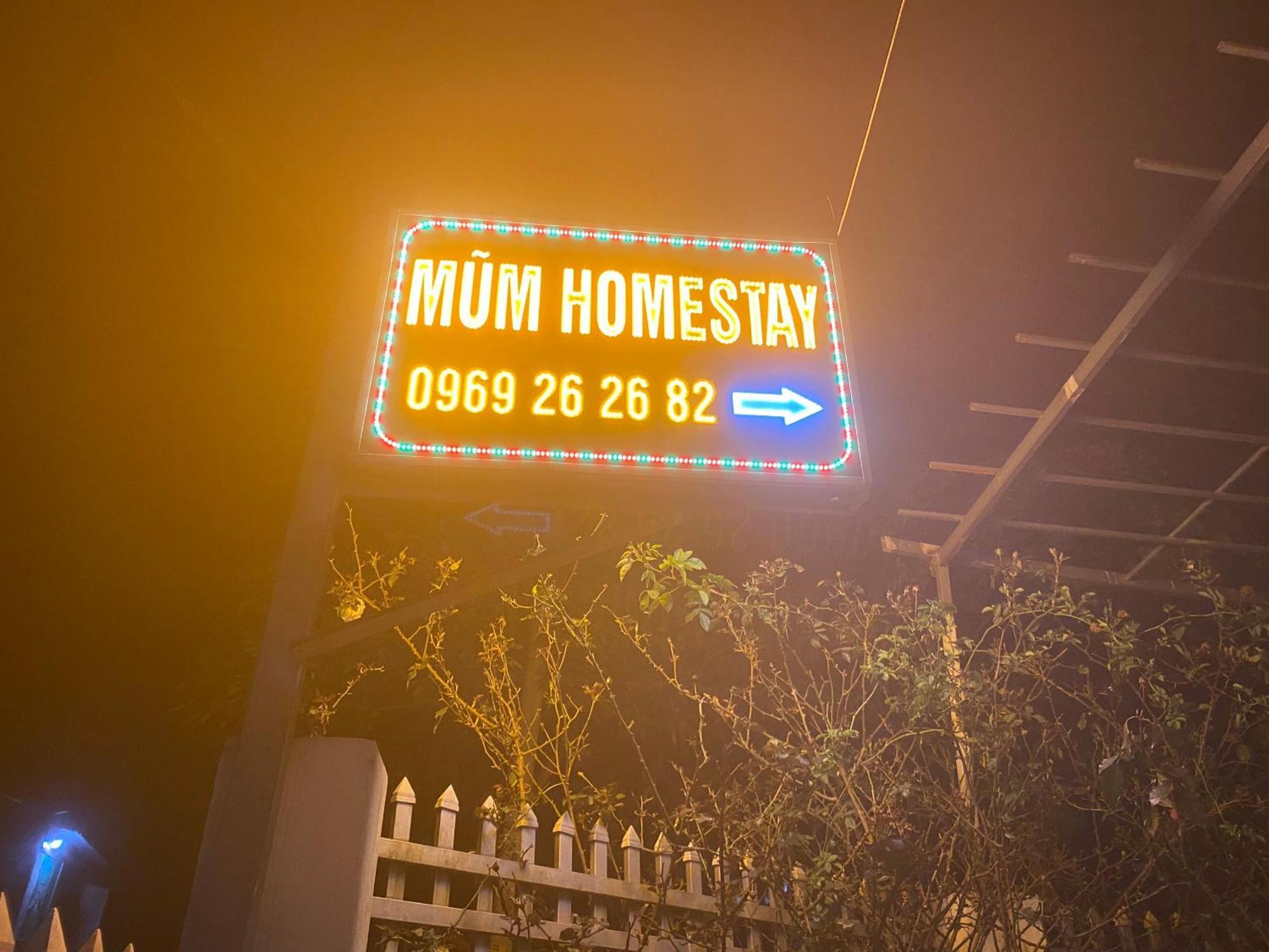 Mũm Homestay Mộc Châu Exterior foto